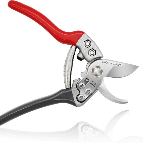 TONMA Pruning Shears [Made in Japan] Professional 7.5 Inch Premium Plant Garden Scissors Secateurs with Ergonomic Handle, Bypass Hand Pruners Branch Gardening Clippers for Plants
