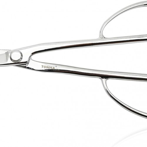 TONMA Satsuki Bonsai Scissors [Made in Japan] Professional 8.5 inch Garden Bonsai Tools Japanese Stainless Steel Hasami Pruning Scissors with Micro Serrated, Mirror Finish Process
