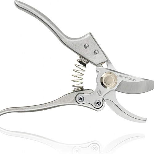 TONMA Pruning Shears for Gardening [Made in Japan] 8 Inch Bypass Garden Scissors Secateurs, Premium Japanese Gardening Tools Hand Pruner Clippers with Ergonomic Handle